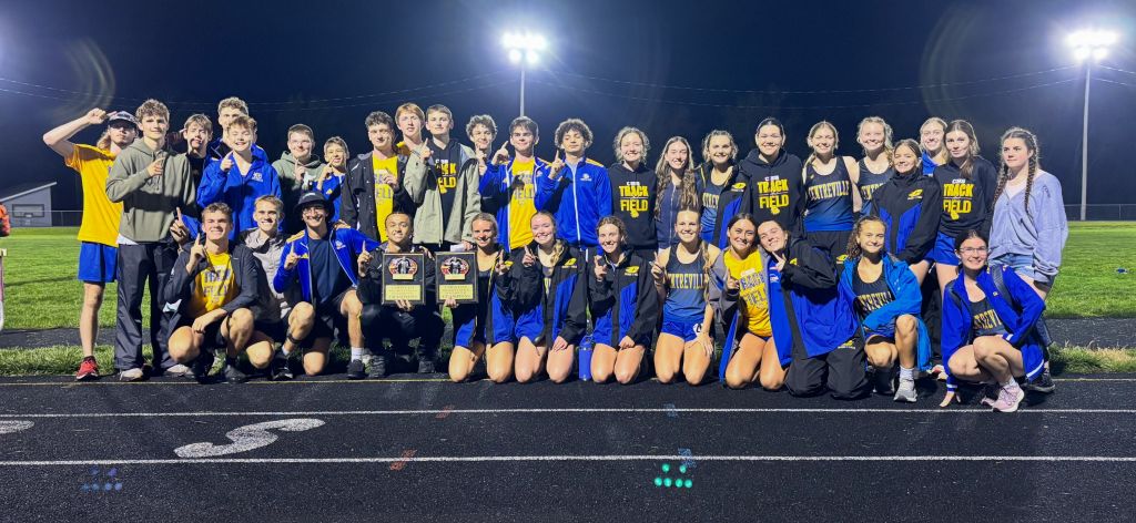 Centreville girls and boys first at Union City Track Invitational